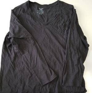 Basic Black Long Sleeve Tee